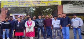 Industrial Visit at BSNL Main Telephone Exchange, Gurgaon