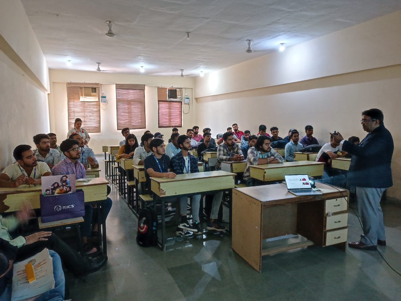 Workshop Conducted by RICS for Civil and Mechanical Engineering Students