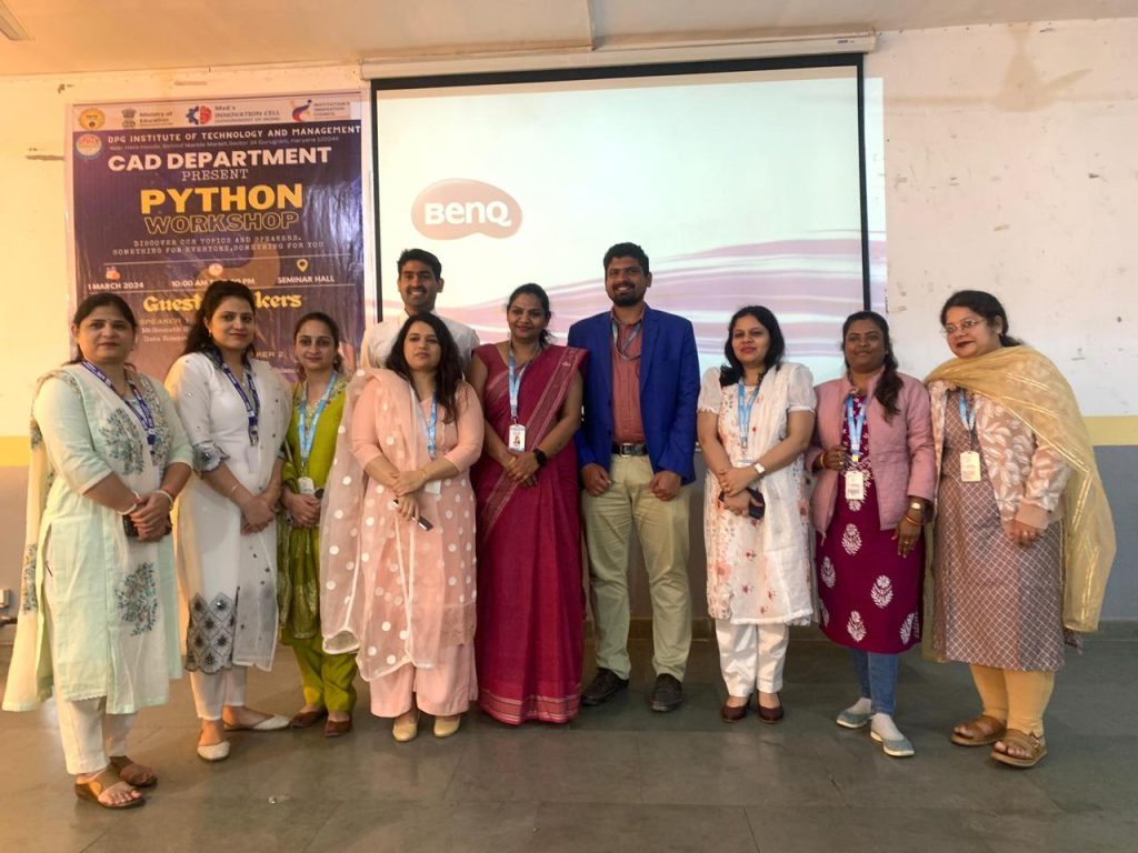 1 - DPG Institute of Technology and Management